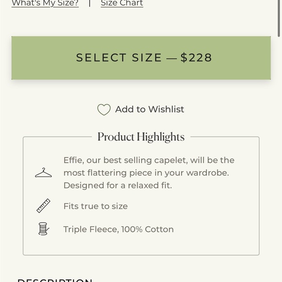 Frank & Eileen Effie Capelet Sweatshirt Pearl - Picture 6 of 8